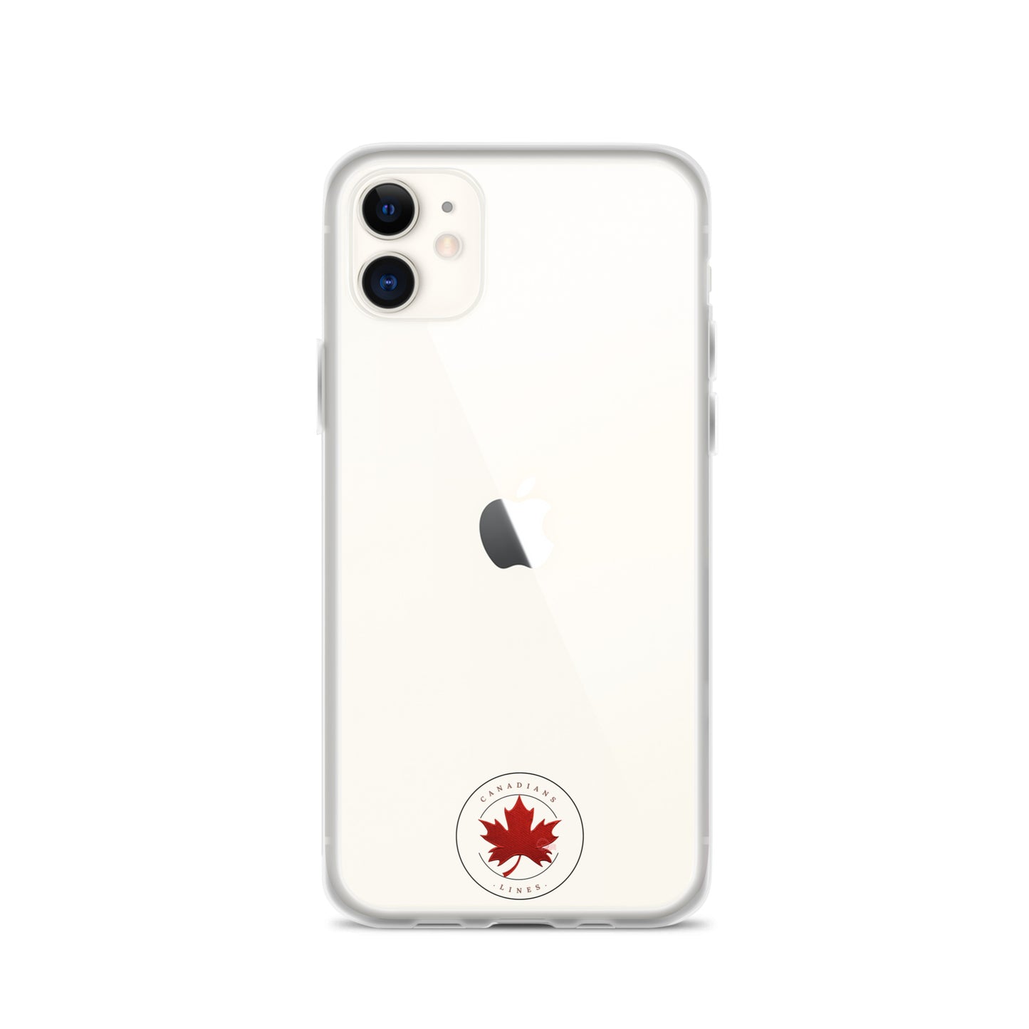 Canadianlines Clear Case for iPhone®