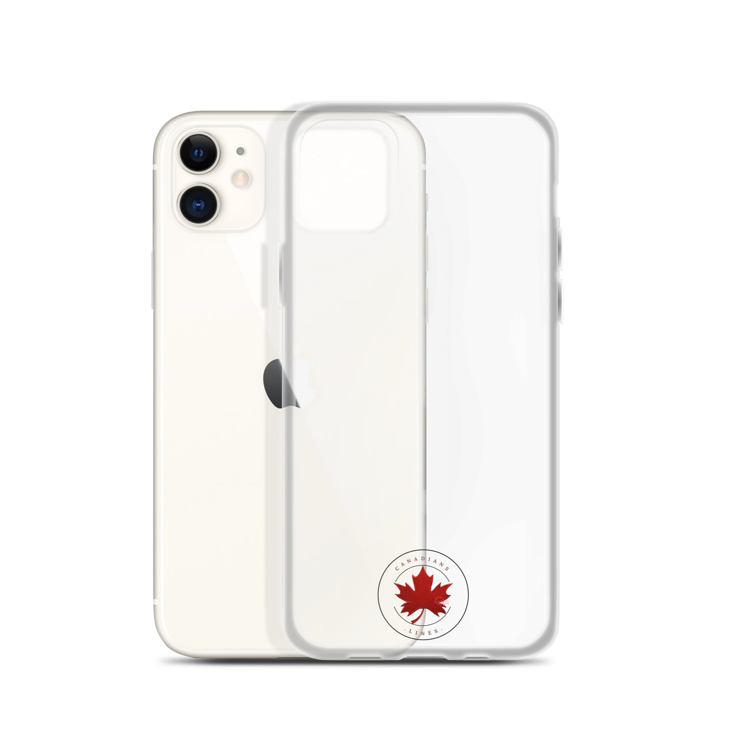 Canadianlines Clear Case for iPhone®