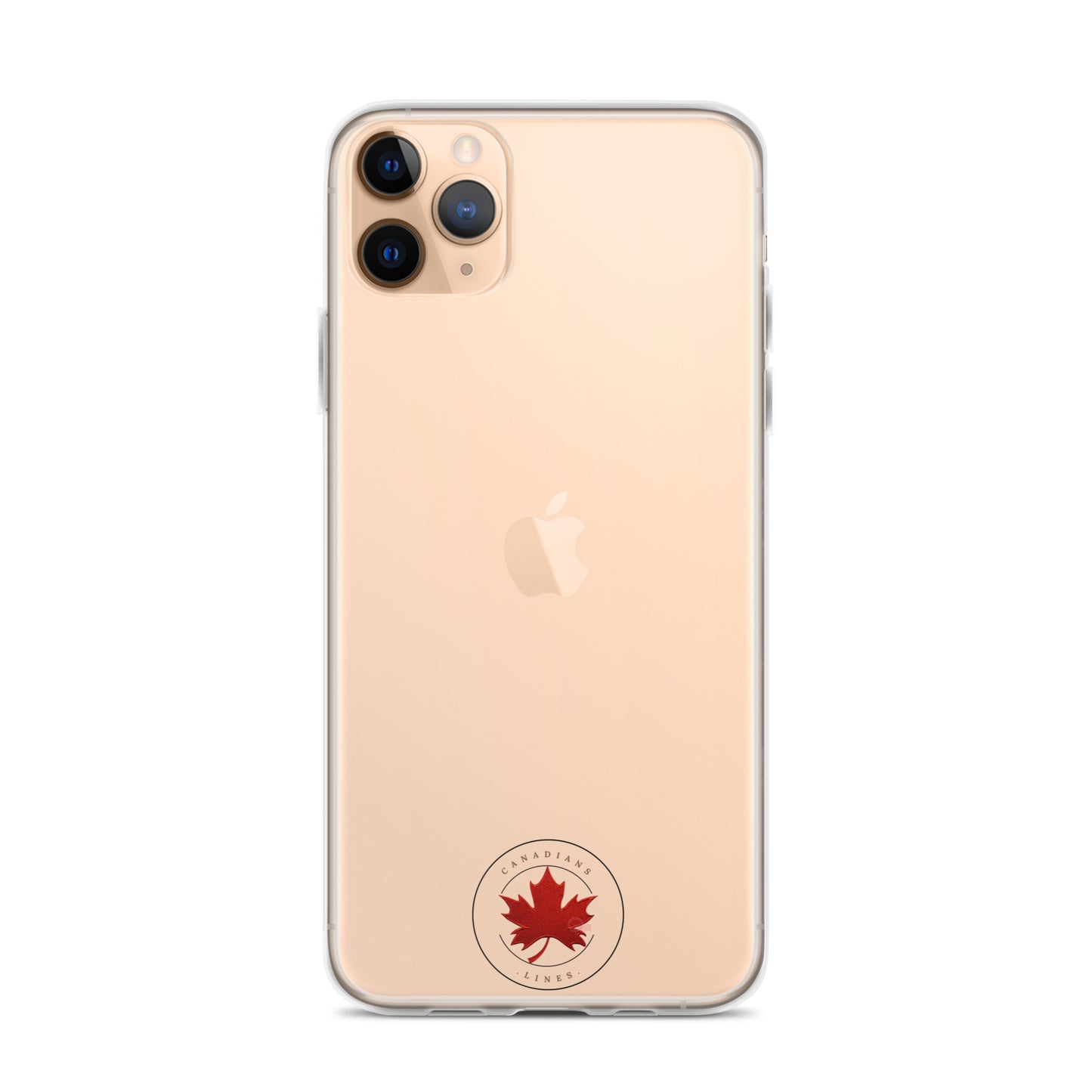 Canadianlines Clear Case for iPhone®