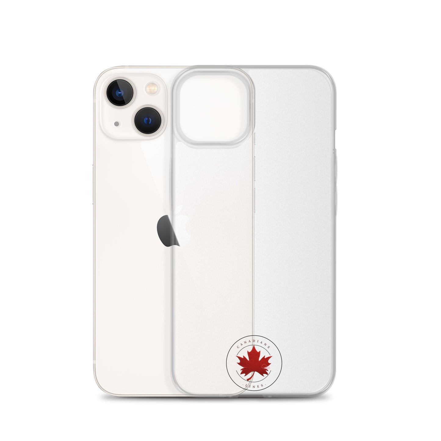 Canadianlines Clear Case for iPhone®