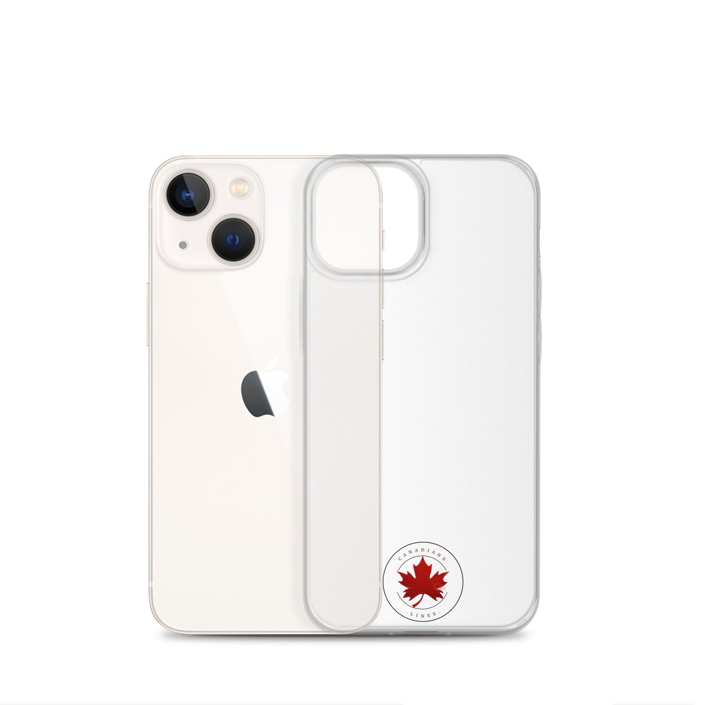 Canadianlines Clear Case for iPhone®