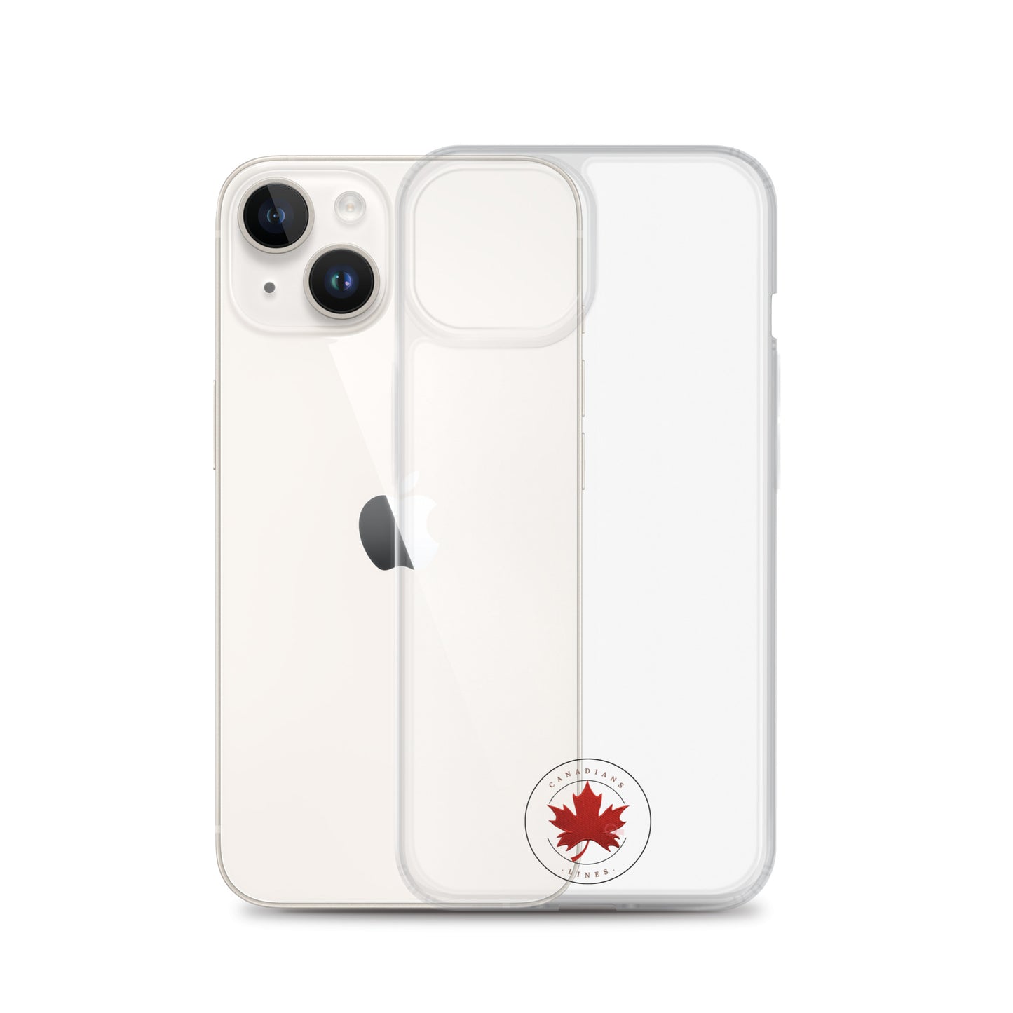 Canadianlines Clear Case for iPhone®