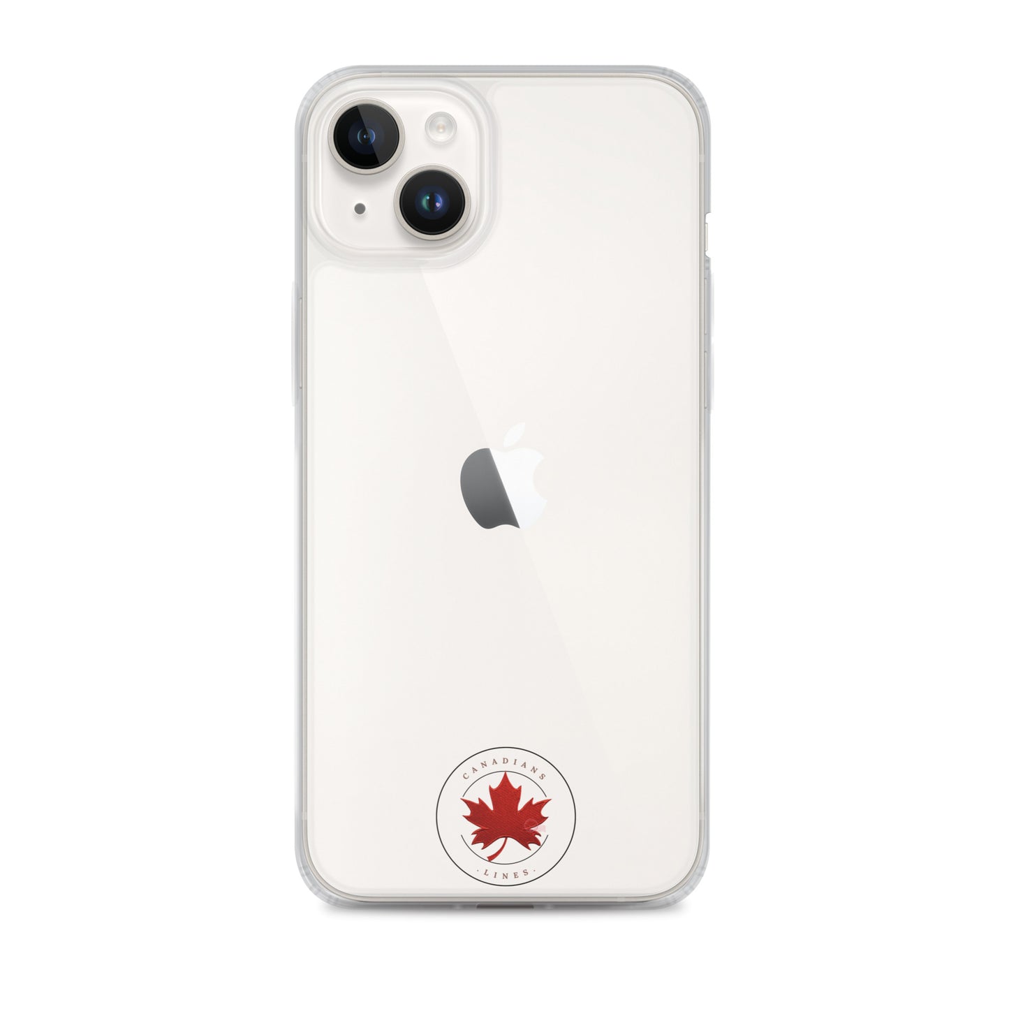 Canadianlines Clear Case for iPhone®
