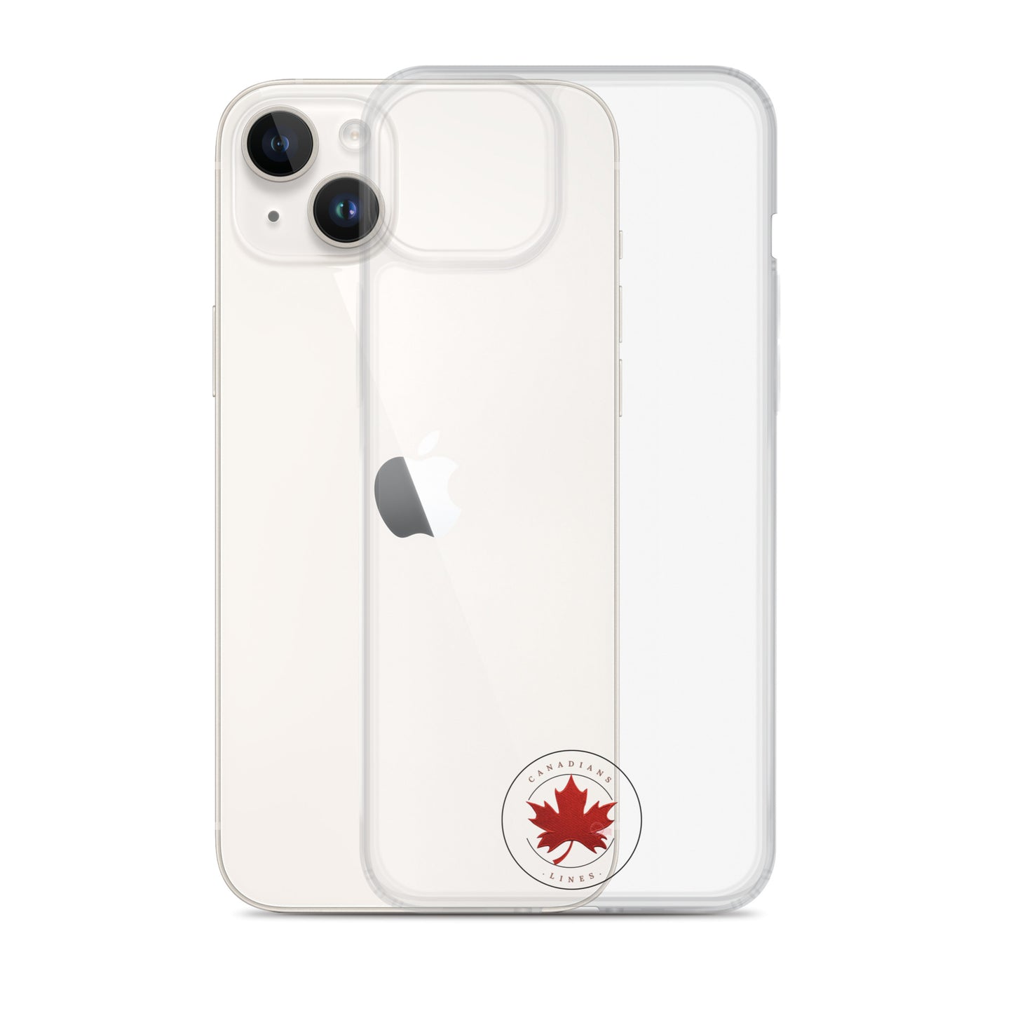 Canadianlines Clear Case for iPhone®