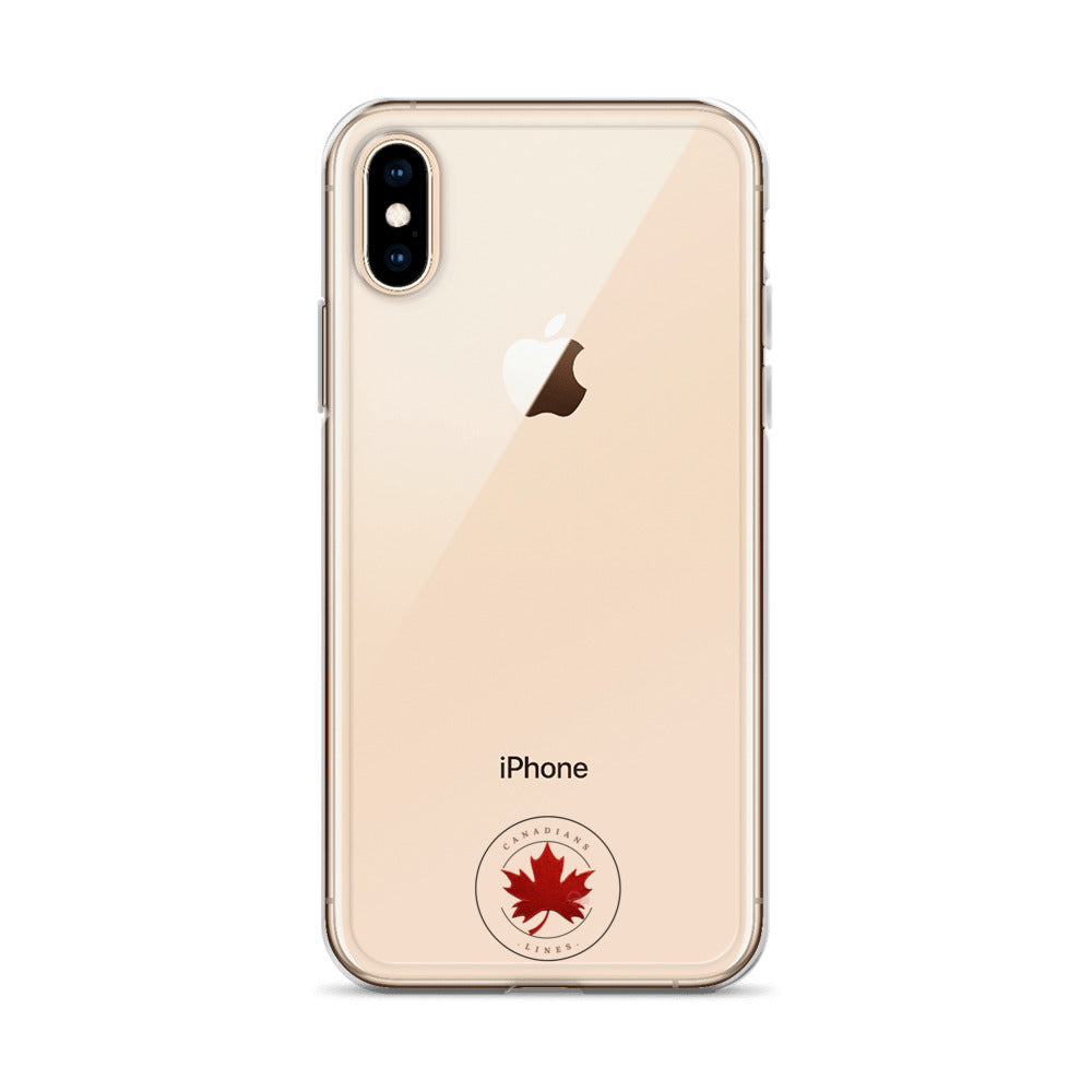 Canadianlines Clear Case for iPhone®